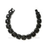 14mm Black Grey Bracelet Hip Hop Men Women Cuban Chain Bling Iced Out Rhinestones Paved Miami Necklace Jewelry - Image 13