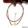 2MM Mini Stone Beads With Amethyst Tiger Eye Aquamarine Crystal Necklace for Men and Women Charm Jewelry - Image 29