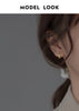 MODIAN Authentic 925 Sterling Silver Small Rainbow Color Zirconia Hoop Earrings For Women Fine Jewelry Ear Buckles
