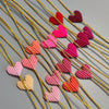 Bohemia Heart Shaped Love Lucky Rainbow Braided Bracelet Simple Ladies Thread Handmade Jewelry Gift - Image 6