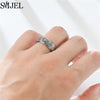 Vintage Carved Eyes Stainless Steel Rings 8mm Fidget Spinner Ring Punk Finger Jewelry Rotatable Ring Gifts - Image 2