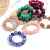 Colorful Acrylic Beaded Bracelet in Multiple Shades - Image 41