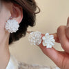 6/10/12 Pcs Simulated Pearl Round Square Stud Earrings Small French Elegant Daity Ear Studs for Women Daily Jewelry Sets F - Image 43
