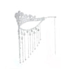 Stonefans Sexy Tassel Mask Bridal Face Glitters Custumes Full Halloween Facial Women's Luxury Rhinestone Long Masks Acessories