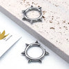 Punk Spike Rivet Hoop Earrings For Women Men Ear Studs Stainless Steel Gothic Hip Hop European and American Earring Jewelry Gift - Image 31
