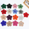 Rhinestone Camellia Brooches for Women Fabrics Flower Corsage Jewelry Wedding Party Badge Lapel Pins Accessories - Image 1