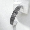 Saint Benedict Bracelet for Men Stainless Steel Open Cuff Bangle Catholic Protection Amulet Faith Protection Religious Jewelry - Image 2