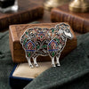 Classic Rhinestone Metal Sheep Brooches for Women Unisex Zodiac Animal Pins Casual Party Jewelry Accessories Gifts - Image 10