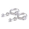 Stainless Steel Shiny Cubic Zirconia Drop Earrings Gold Platinum Pvd Plated Delicate Chic Jewelry Recommend - Image 6