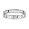 Women Jewelry 9mm Width Color Stainless Steel Bracelet Bangle Girls Wedding Gift - Image 2