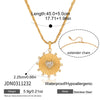 Ball Pendant Earrings Stainless Steel Gold Plated Jewelry Gift Ring Hoop Earrings For Women - Image 41