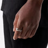 Flame Ring 316L Stainelss Steel Jewelry Punk Style Men Women Biker Ring - Image 4