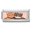 Women's Gift Cute Rabbit Cat Dogs Italian Charms Links Beads Fit 9mm Stainless Steel Modular Bracelet Jewelry - Image 13