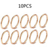 Stainless Steel Hinged Hoop Clicker Set 16G for Nose Septum and Cartilage 5 or 10 Pieces - Image 11
