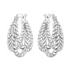 Silver Multi-layer Ear Ring Jewelry Versatile Hoop Earrings For Women Jewelry Birthday Party Gift - Image 21
