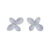 Natural Design Jewelry Full Paved Cubic Zirconia CZ Bloom Flower Sparking Bling Earring For Women Girl - Image 23