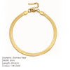 Herringbone Snake Chain Anklet Stainless Steel Gold Color Silver Color Women's Beach Party Daily Casual Jewelry - Image 9