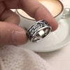 Retro Devils Eyes Ring For Men Silver Color Punk Gothic Adjustable Cuff Ring Rock HipHop Handmade Jewelry Accessories Man Gift - Image 5