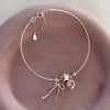 Silver Bracelet Red Persimmon Beaded Elastic Lucky Good For Woman Girl Jewelry Gift - Image 12