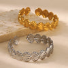 Stainless Steel Shell and Starfish Cuff Bangle in Multiple Styles - Image 34
