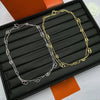 Letter Pig Nose Necklace for Women, European American Light Long Sweater Chain, Choker - Image 4