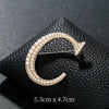 English Letters A K D Pearl Brooches Lapel Pins Female Corsage Jewelry Gifts for Women Accessories - Image 20