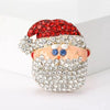 Christmas Brooch Apple Snowflake Bow Cane Candy Ice Cream Gift Pine Cone Pin Men and Women Accessories - Image 24