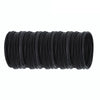 10pcs Black Silicone Bracelets Punk Rock Rubber Band Hip Hop Wristbands Elastic Hairbands Ponytail Scrunchie Bangle Accessories - Image 6