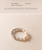 Modian 925 Sterling Silver Exquisite Baroque Pearl Adjustable Size 6-9 Finger Rings For Women Fine Geometric Jewelry