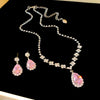 Shiny Crystal Necklace Earrings Women's Big Water Droplet Rhinestone Necklaces Wedding Evening Dress Jewelry Set - Image 13