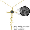 Simple Cross Cubic Zirconia Copper Pendant Women's Versatile Golden Stainless Steel Bamboo Chain Jewelry Gift - Image 16