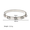 Punk Gold Color Bangles for Women Men Stainless Steel Metal Bracelets Bohemian Jewelry Accessories Gift - Image 7
