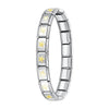 Men/Women's Jewelry 7/9/13mm Width Itanlian Elastic Charm Bracelet Stainless Steel Bangle - Image 12