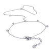 Stainless Steel Zircon Beads Back of Hand Chain Finger Bracelet Chic Sexy Jewelry Gift - Image 27