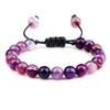 Braided Stone Bead Bracelet with Multiple Bead Sizes - Image 13
