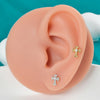 1PC 316L Steel Zircon Corss Cz Barbell Earrings Corss Helix Ear Cartilage Tragus Daith Piercing Body Jewelry 20G - Image 39