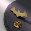 Bat Symbol Lapel Pin Comic Book Hero Style Brooch, Stainless Steel Enamel Badge, Gotham Inspired Collectible Gift for fans - Image 2
