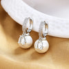 Stainless Steel Letter D Pearl Dangle Earrings for Women Charm Gold Color Zircon Hoop Korea Jewelry Gift Colorfast - Image 4