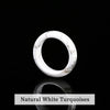 1 Pc Stone Jade Rings Crystal Agate Obsidian Fengshui Lucky Promise Wedding Band Thumb Ring Party Accessory Gifts - Image 7