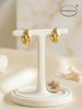 Stainless Steel Hoop Earrings For Women Men Heart Star Oval Rectangle Round Triangle Gold Color Punk Hip Hop Jewelry - Image 26