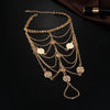 Summer Sexy Silver Color Tassel Anklet for women Coin Pendant Chain Ankle Bracelet Foot Jewelry - Image 8