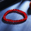 Colorful Crystal Bead Bracelet with Elastic Rope - Image 4