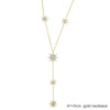 Sexy Women Long Chain Micro Pave Cz Star Northstar Charm Link Chain Y Lariat Necklace Choker Jewelry - Image 7