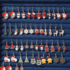 25Pairs/5Pairs Christmas Series Earrings Cartoon Santa Claus Gingerbread Man Snowflake Alloy Earrings Set Women Christmas Gifts - Image 1