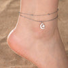 Stainless Steel Anklets for Women Sun Flower Leaves Moon Star Foot Bracelet Jewelry Summer Beach Accessories - Image 30