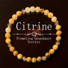 1 PC Citrine Stone Bracelet Unisex Handmade Jewelry 6mm - Image 7