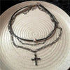 Goth Y2K Angel Wing Feather Star Cross Heart Cat Claw Pendant Bead Chain Choker Necklace For Women Harajuku Jewelry Accessories - Image 13