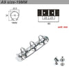High-quality Metal Ring Binder Clips for Loose Leaf Notebook, Detachable A5 Personal A6 A7 Binder Rings for Planner Accessories - Image 9