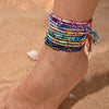 Summer Beach Woven Rope Tassel Anklet For Girl Beautiful Bohemia Bracelets Anklet Jewelry For Women - Image 1