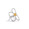 Stainless Steel Metal Flower Adjustable Finger Ring Attractive Daily Jewelry Accessories Gift - Image 8